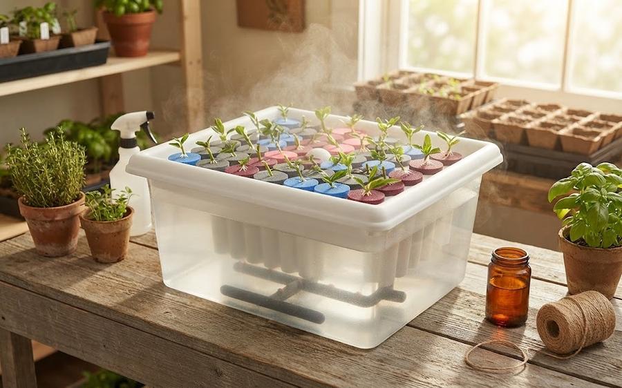 36 Site Aeroponic Cloning Machine